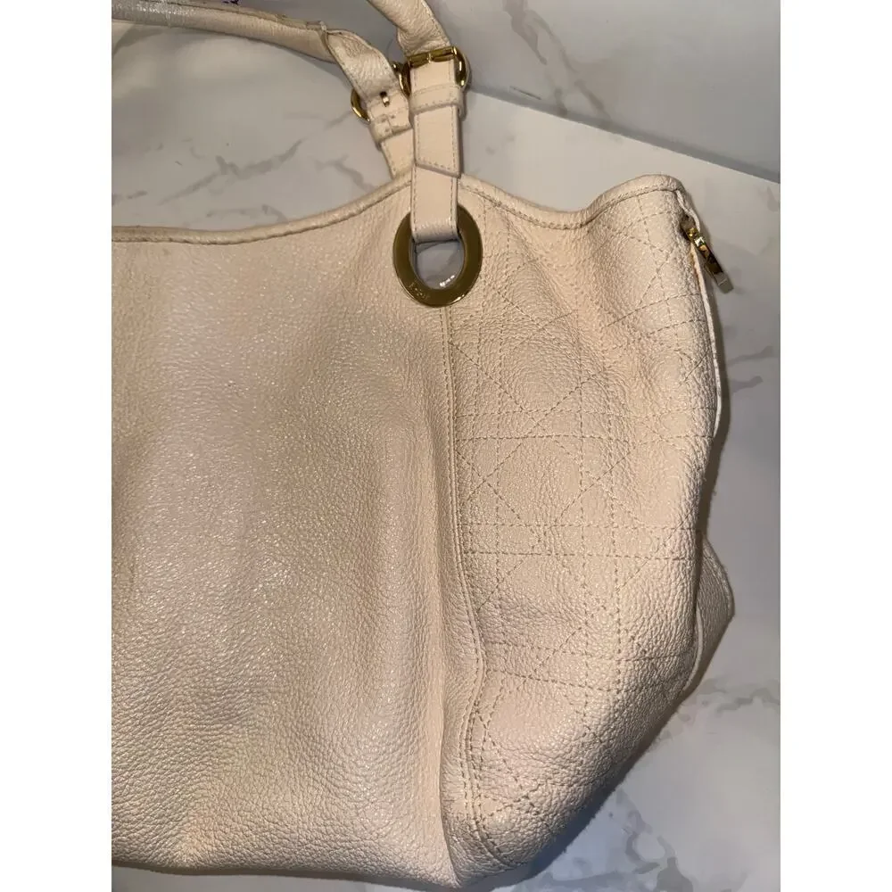 Dior Leather Tote Bag